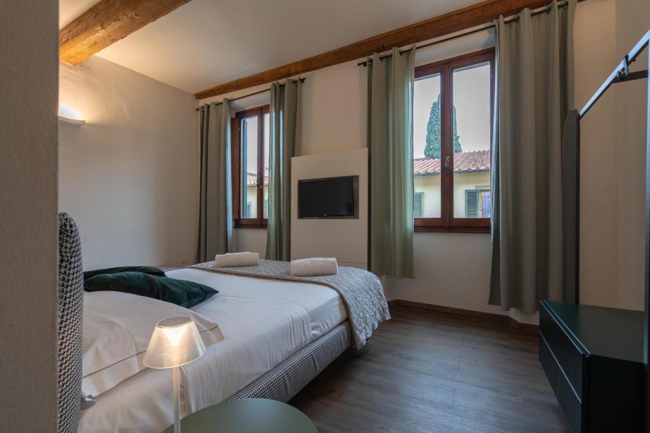 Elegant Green Apartment In San Gallo Firenze Exterior photo
